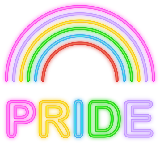 Neon Pride Signboard